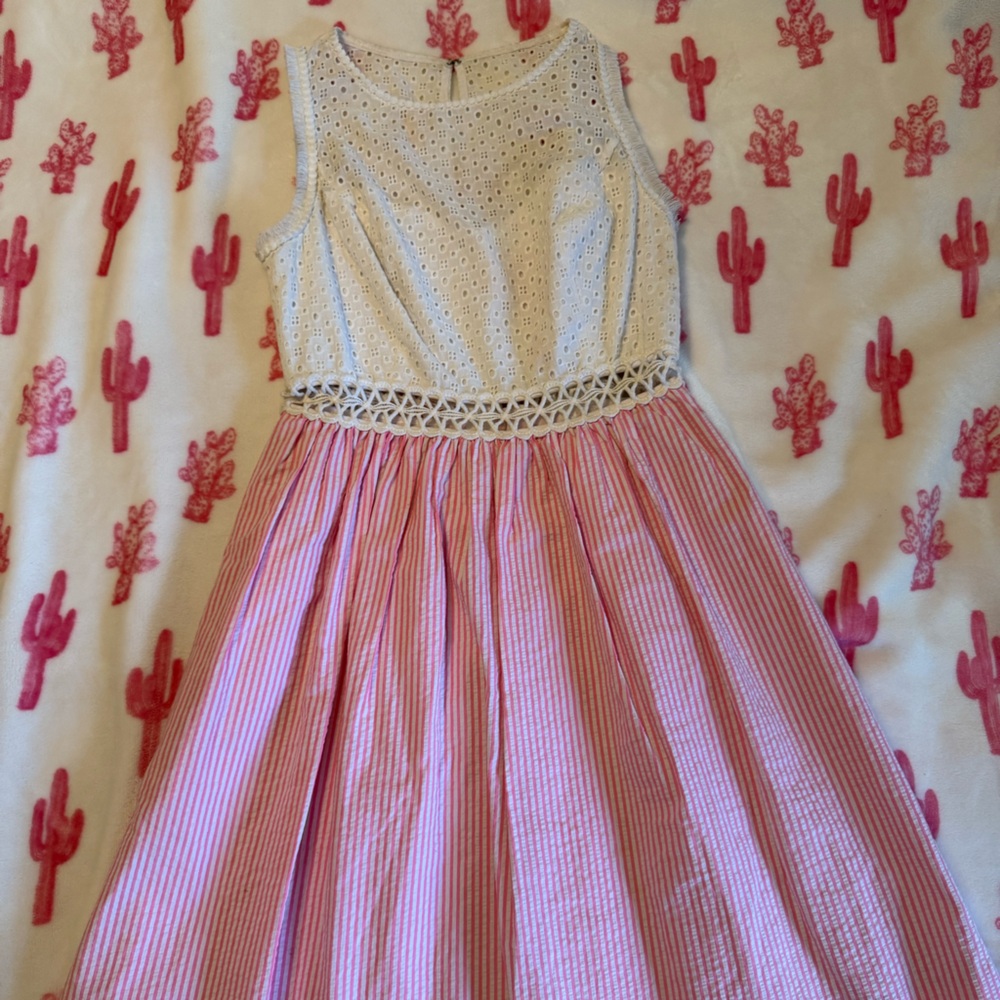Lilly Pulitzer White and Pink Dress